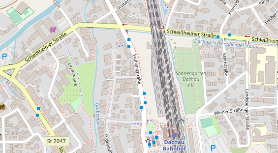 Personalagentur auf Satellitenbild