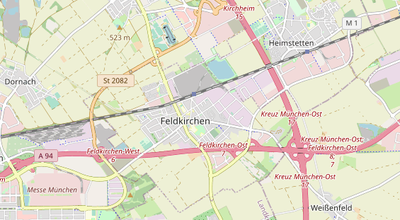 Personalagentur auf Karte