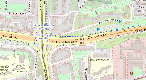 Personalagentur auf Satellitenbild