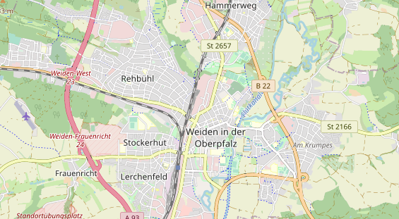 Personalagentur auf Karte