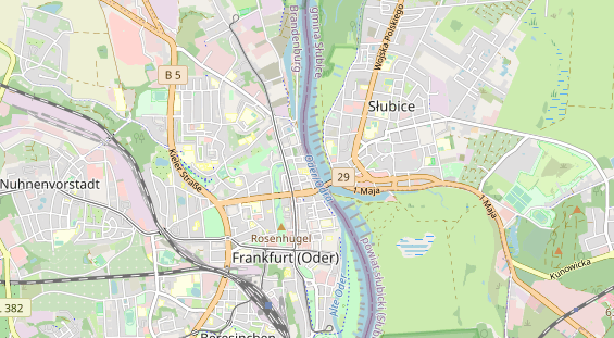 Eventlocations auf Karte