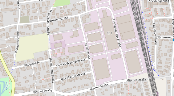 Personalagentur auf Satellitenbild