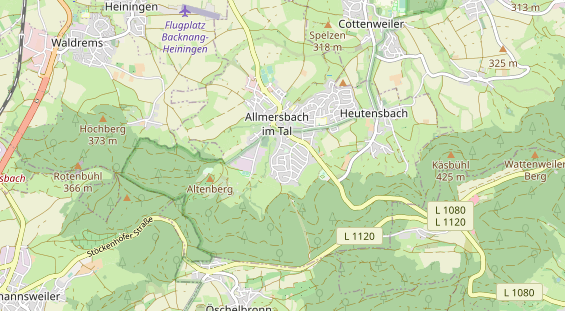 Personalagentur auf Karte