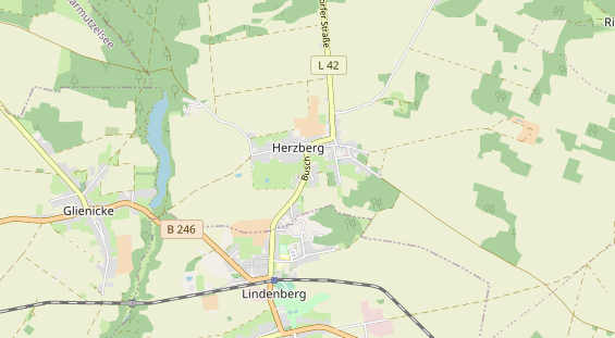 Personalagentur auf Karte
