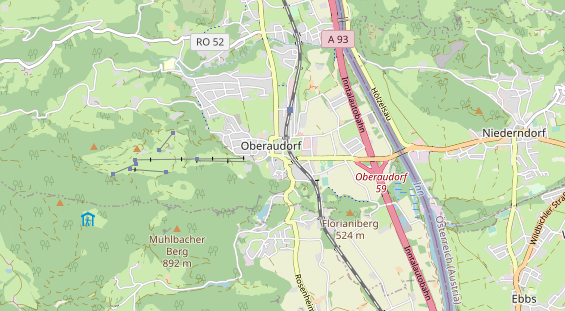 Eventlocations auf Karte