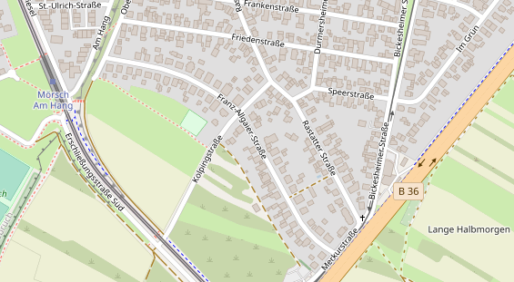 Personalagentur auf Satellitenbild