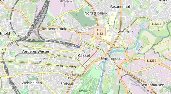 Personalagentur auf Karte