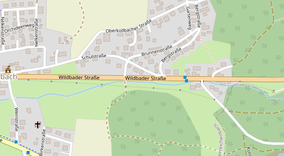 Personalagentur auf Satellitenbild