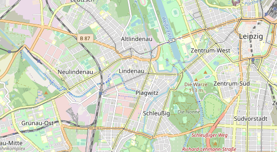 Personalagentur auf Karte