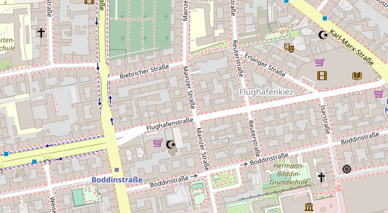 Personalagentur auf Satellitenbild