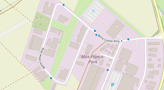 Personalagentur auf Satellitenbild