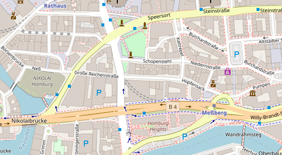 Personalagentur auf Satellitenbild