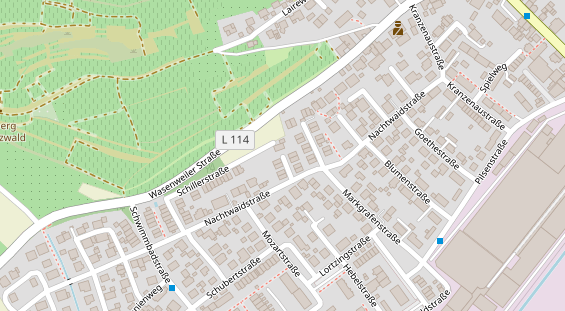 Personalagentur auf Satellitenbild