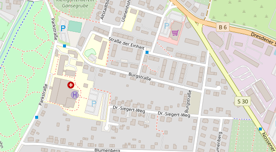Personalagentur auf Satellitenbild