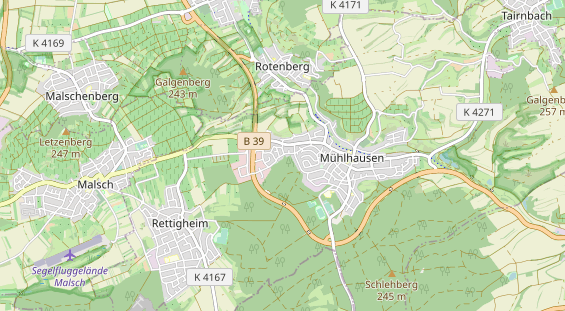 Personalagentur auf Karte