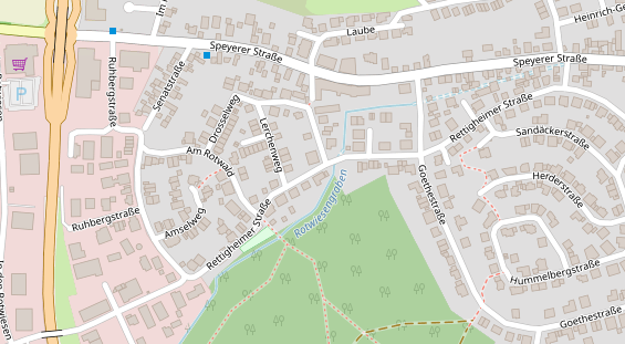 Personalagentur auf Satellitenbild