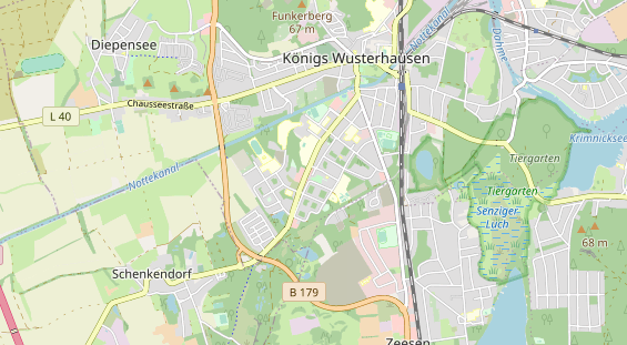 Personalagentur auf Karte