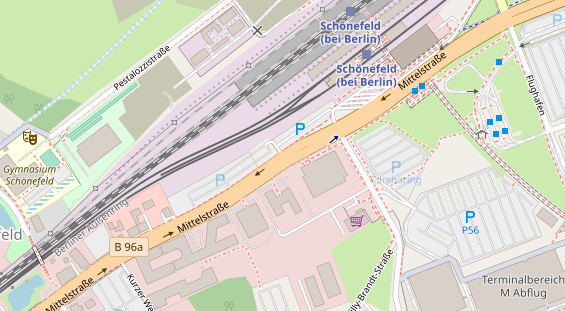 Personalagentur auf Satellitenbild