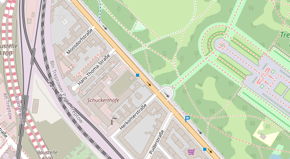 Personalagentur auf Satellitenbild