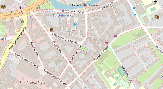 Personalagentur auf Satellitenbild