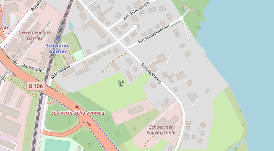 Personalagentur auf Satellitenbild