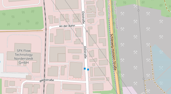 Personalagentur auf Satellitenbild