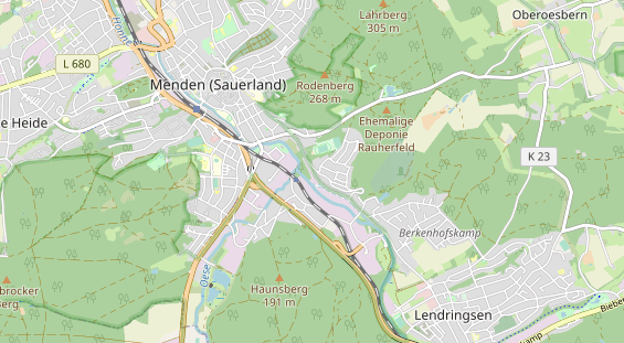 Personalagentur auf Karte