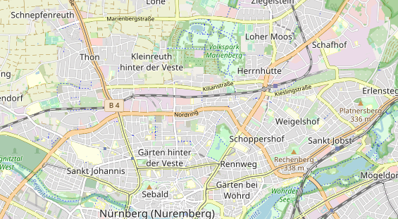 Personalagentur auf Karte