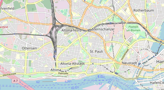 Eventlocations auf Karte