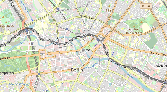 Eventlocations auf Karte