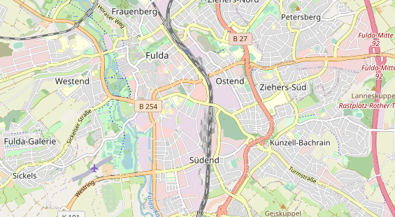 Eventlocations auf Karte