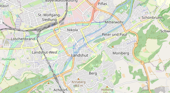 Eventlocations auf Karte