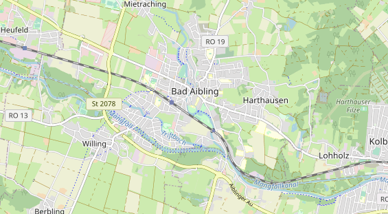 Eventlocations auf Karte