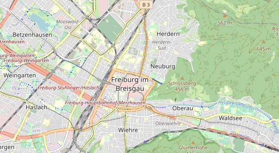 Eventlocations auf Karte