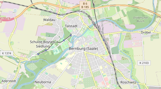 Eventlocations auf Karte