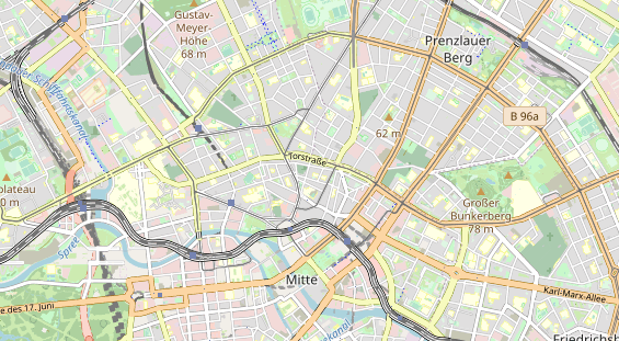 Eventlocations auf Karte