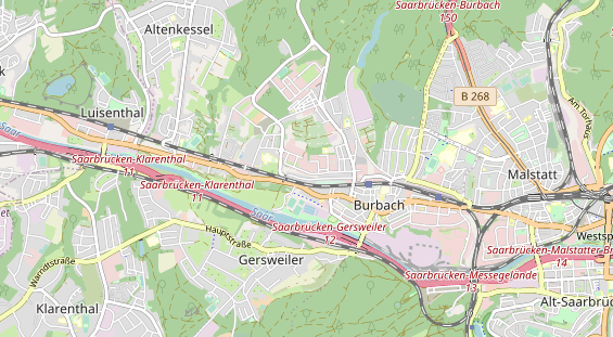 Eventlocations auf Karte