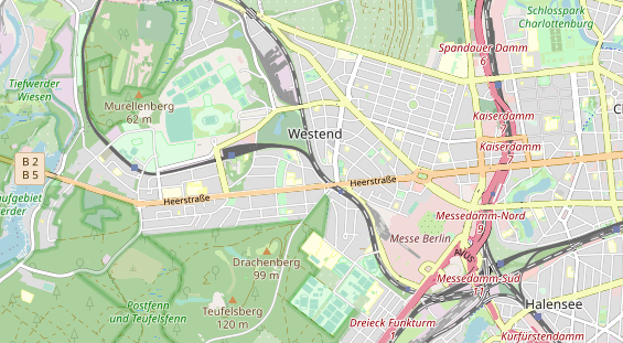 Eventlocations auf Karte