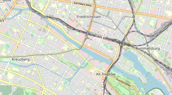 Eventlocations auf Karte