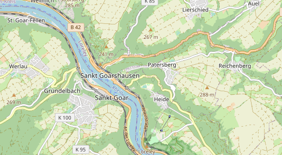 Eventlocations auf Karte