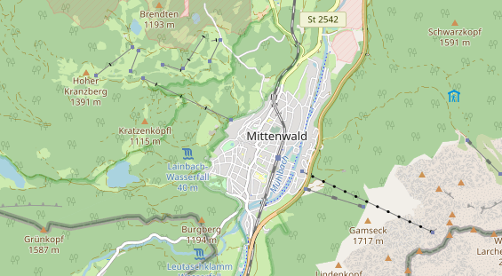 Eventlocations auf Karte