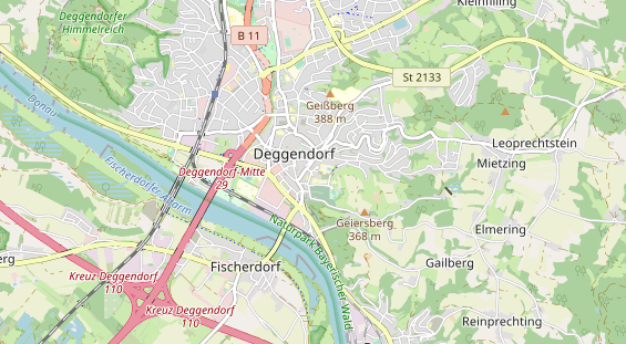 Eventlocations auf Karte