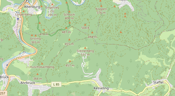 Eventlocations auf Karte