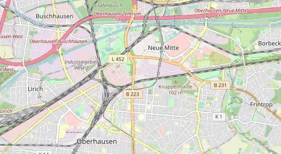 Eventlocations auf Karte