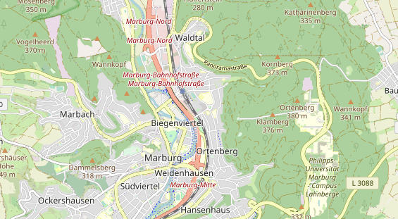 Eventlocations auf Karte