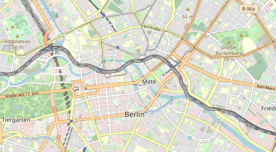 Eventlocations auf Karte