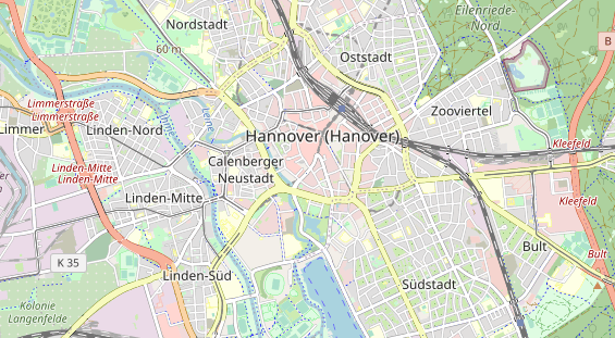 Eventlocations auf Karte