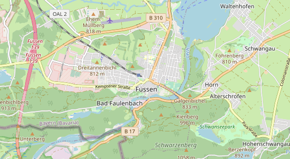 Eventlocations auf Karte