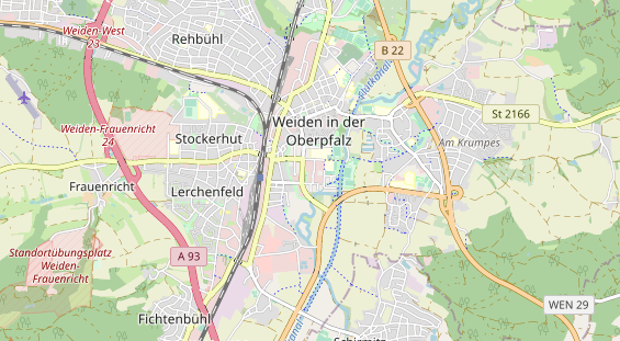 Eventlocations auf Karte