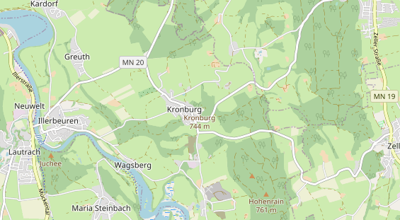 Eventlocations auf Karte